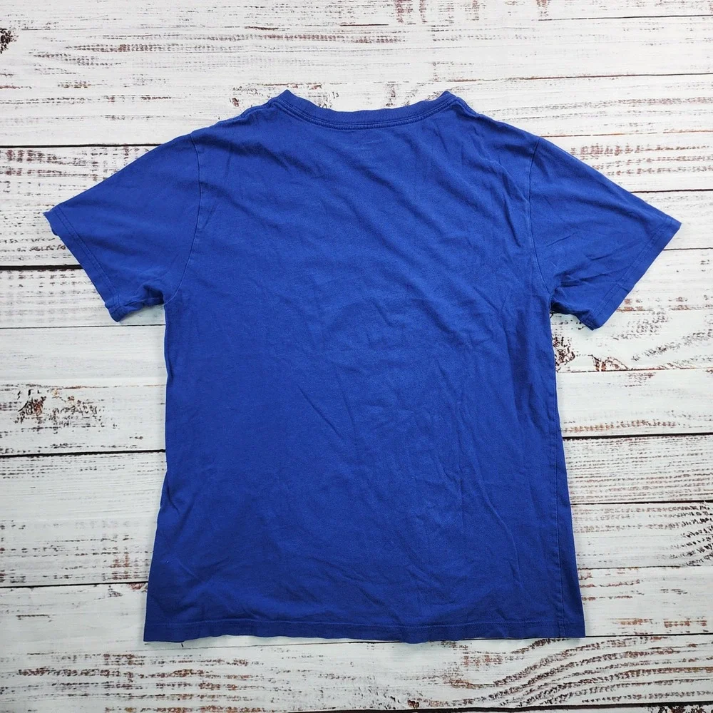 Polo Ralph Lauren‎ Boys Youth Large Blue Graphic Tee 1967 Athl Dept T-Shirt